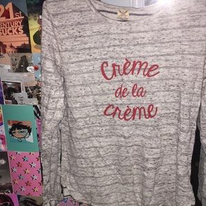 A long sleeve shirt very cute